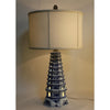 Danny's Fine Porcelain Lighting Danny's Fine Porcelain 17L X 17W X 30H Pagoda 2 Ways Lamp (109-16-Be) 50820-L