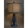 Danny's Fine Porcelain Lighting Danny's Fine Porcelain 17L X 17W X 30H Pagoda 2 Ways Lamp (109-16-Be) 50820-L