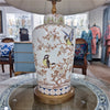 Danny's Fine Porcelain Lighting Danny's Fine Porcelain 17L X 17W X 30H ROUND LAMP- XIAMENA(108-17BE) 60322-LG