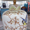 Danny's Fine Porcelain Lighting Danny's Fine Porcelain 17L X 17W X 30H ROUND LAMP- XIAMENA(108-17BE) 60322-LG