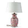 Danny's Fine Porcelain Lighting Danny's Fine Porcelain 17Lx17Wx30H Lamp - Pink Primrose [Acrylic_Base/Sh:2-847-17] 14236-LA