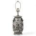Danny's Fine Porcelain Lighting Danny's Fine Porcelain 17Lx17Wx30H Porcelain Lamp - Black And White Willow [Acrylic_Base/Sh:2-847-17] 14231-LA