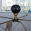 Danny's Fine Porcelain Lighting Danny's Fine Porcelain 17Lx17Wx30H Porcelain Lamp - Black And White Willow [Acrylic_Base/Sh:2-847-17] 14231-LA