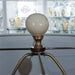 Danny's Fine Porcelain Lighting Danny's Fine Porcelain 17Lx17Wx30H Porcelain Lamp - Green And White [Acrylic_Base/Sh:2-847-17] 14241-LA