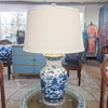 Danny's Fine Porcelain Lighting Danny's Fine Porcelain 17Lx17X30H Blue Willow Lamp [Acrylic_Base/Sh:2-847-17] 13666-LA