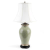 Danny's Fine Porcelain Lighting Danny's Fine Porcelain 17x17x32 Porcelain Round Vase Lamp - Dotty (108-17-Be) 14072-L