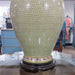 Danny's Fine Porcelain Lighting Danny's Fine Porcelain 17x17x32 Porcelain Round Vase Lamp - Dotty (108-17-Be) 14072-L