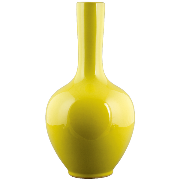 Danny's Fine Porcelain Home Decor Danny's Fine Porcelain 18" Vase - Yellow