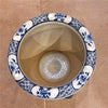 Danny's Fine Porcelain Home Decor Danny's Fine Porcelain 18inD - FISHBOWL - FLORAL AND 50976