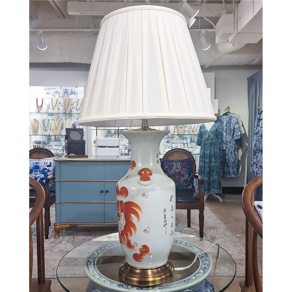 Danny's Fine Porcelain Lighting Danny's Fine Porcelain 18X18X35 LAMP-CHINESE LION (CLASSIC) 50074-LG