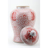 Danny's Fine Porcelain Home Decor Danny's Fine Porcelain 19.5inH - JAR (SALMON COLOR) 50952