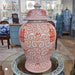 Danny's Fine Porcelain Home Decor Danny's Fine Porcelain 19.5inH - JAR (SALMON COLOR) 50952