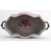 Danny's Fine Porcelain Home Decor Danny's Fine Porcelain 22L X 11W X 7H (OPEN 17L X 11W) PORCELAIN PLANTER WITH BRONZE ORMOLU - PINK PRIMROSE 14239