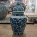 Danny's Fine Porcelain Home Decor Danny's Fine Porcelain 30h Lidded Jar-Green Peony
