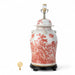 Danny's Fine Porcelain Home Decor Danny's Fine Porcelain 34h X 19w Red Bird Warrior Lamp-(Classic) - (230-19-Be) Dimension:19x19x34