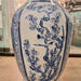 Danny's Fine Porcelain Home Decor Danny's Fine Porcelain 36h Lantern Vase- Blue and White Four Season. Display It Alone Or with