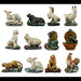 Danny's Fine Porcelain Home Decor Danny's Fine Porcelain 5" Set/12 Animals
