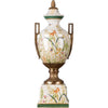 Danny's Fine Porcelain Home Decor Danny's Fine Porcelain 6L X 6W X 18H PORCELAIN JAR WITH BRONZE ORMOLU- WILD FIELD BUTTERFLY 14021