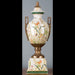 Danny's Fine Porcelain Home Decor Danny's Fine Porcelain 6L X 6W X 18H PORCELAIN JAR WITH BRONZE ORMOLU- WILD FIELD BUTTERFLY 14021