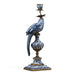 Danny's Fine Porcelain Home Decor Danny's Fine Porcelain 6L X 6W X 19H PORCELAIN PARROT CANDLE HOLDER WITH BRONZE ORMOLU- BLUE AND WHITE (RIGHT) 14050