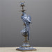 Danny's Fine Porcelain Home Decor Danny's Fine Porcelain 6L X 6W X 19H PORCELAIN PARROT CANDLE HOLDER WITH BRONZE ORMOLU- BLUE AND WHITE (RIGHT) 14050