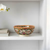 Danny's Fine Porcelain Home Decor Danny's Fine Porcelain 8 Inch Diameter Round Bowl-Rose Medallion Canton