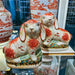 Danny's Fine Porcelain Home Decor Danny's Fine Porcelain 8" Orange Hares-Pair