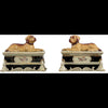 Danny's Fine Porcelain Home Decor Danny's Fine Porcelain 8" Pair of Dog Box