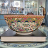 Danny's Fine Porcelain Home Decor Danny's Fine Porcelain 9 Inch Diameter Round Bowl-Rose Medallion Canton