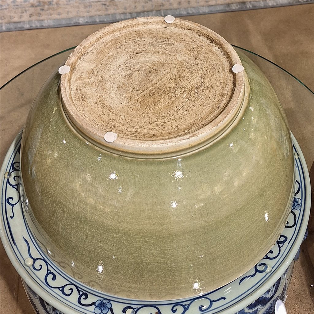 Danny's Fine Porcelain Home Decor Danny's Fine Porcelain 9inH - BIG ROUND BOWL 50960