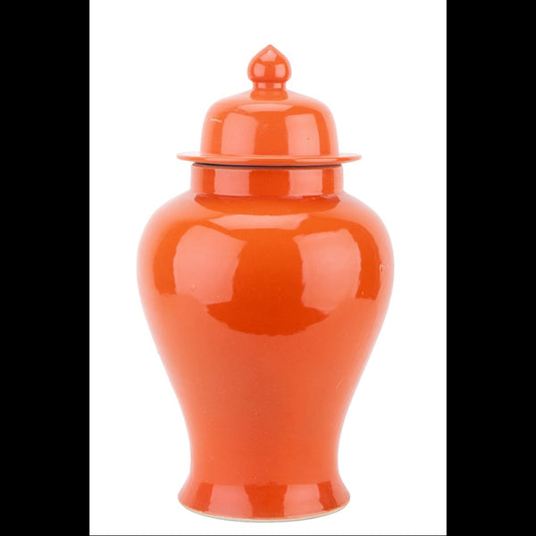 Danny's Fine Porcelain Home Decor Danny's Fine Porcelain Antique Finish Jar - Coral