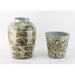 Danny's Fine Porcelain Home Decor Danny's Fine Porcelain Antique Finish Pot-Brown Rust Flower