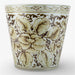 Danny's Fine Porcelain Home Decor Danny's Fine Porcelain Antique Finish Pot-Brown Rust Flower