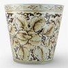 Danny's Fine Porcelain Home Decor Danny's Fine Porcelain Antique Finish Pot-Brown Rust Flower