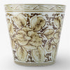 Danny's Fine Porcelain Home Decor Danny's Fine Porcelain Antique Finish Pot-Brown Rust Flower