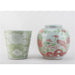 Danny's Fine Porcelain Home Decor Danny's Fine Porcelain Antique Finish Pot-Green Big Flower