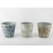Danny's Fine Porcelain Home Decor Danny's Fine Porcelain Antique Finish Pot-Green Big Flower