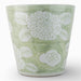 Danny's Fine Porcelain Home Decor Danny's Fine Porcelain Antique Finish Pot-Green Big Flower