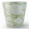 Danny's Fine Porcelain Home Decor Danny's Fine Porcelain Antique Finish Pot-Green Big Flower