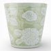 Danny's Fine Porcelain Home Decor Danny's Fine Porcelain Antique Finish Pot-Green Big Flower