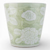 Danny's Fine Porcelain Home Decor Danny's Fine Porcelain Antique Finish Pot-Green Big Flower