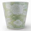 Danny's Fine Porcelain Home Decor Danny's Fine Porcelain Antique Finish Pot-Green Big Flower