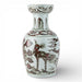 Danny's Fine Porcelain Home Decor Danny's Fine Porcelain Antique Finish Vase-Brown Rust Bird. Display It Alone Or with Flowers For