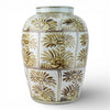 Danny's Fine Porcelain Home Decor Danny's Fine Porcelain Antique Finish Vase-Brown Rust Flower. Display It Alone Or with Flowers For
