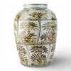 Danny's Fine Porcelain Home Decor Danny's Fine Porcelain Antique Finish Vase-Brown Rust Flower. Display It Alone Or with Flowers For