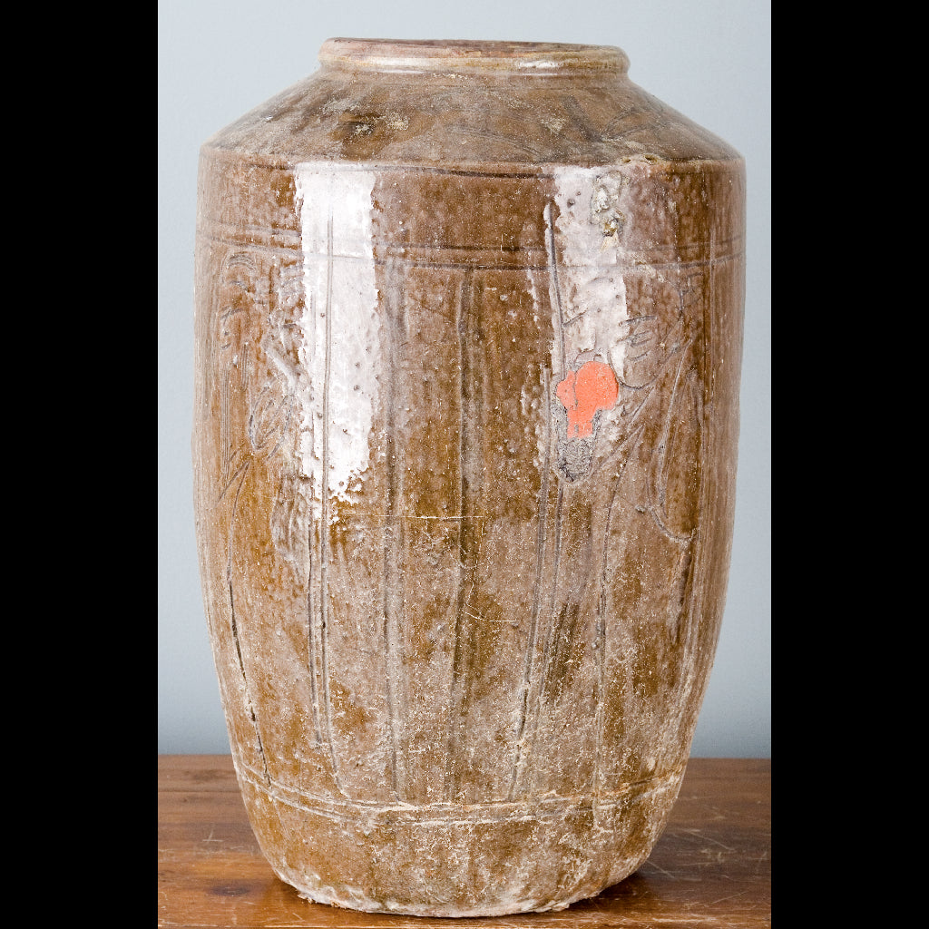 Danny's Fine Porcelain Home Decor Danny's Fine Porcelain Antique Terra Cotta Jar 50407