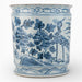Danny's Fine Porcelain Home Decor Danny's Fine Porcelain Antiqued Finish Pot-Blue Peony