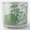 Danny's Fine Porcelain Home Decor Danny's Fine Porcelain Antiqued Finish Pot-Green Flower Bird