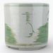 Danny's Fine Porcelain Home Decor Danny's Fine Porcelain Antiqued Finish Pot-Green Flower Bird