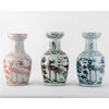 Danny's Fine Porcelain Home Decor Danny's Fine Porcelain Antiqued Finish Vase-Blue Bird. Display It Alone Or with Flowers For